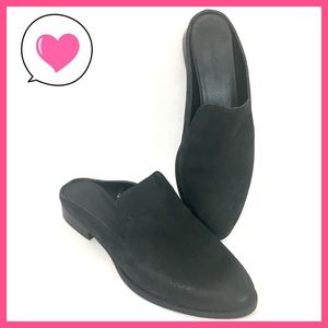 NWT Treasure & Bond Genuine Leather Black Mules 7